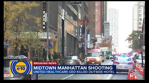 Police searching for gunman after CEO of United Healthcare killed in Midtown #lioneyenews