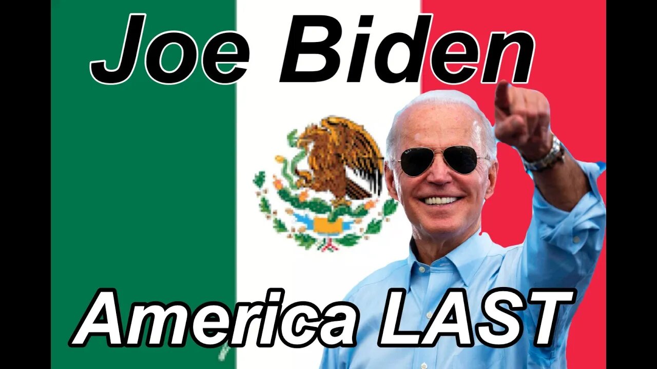 Joe Biden and his administration continue their AMERICA LAST policies