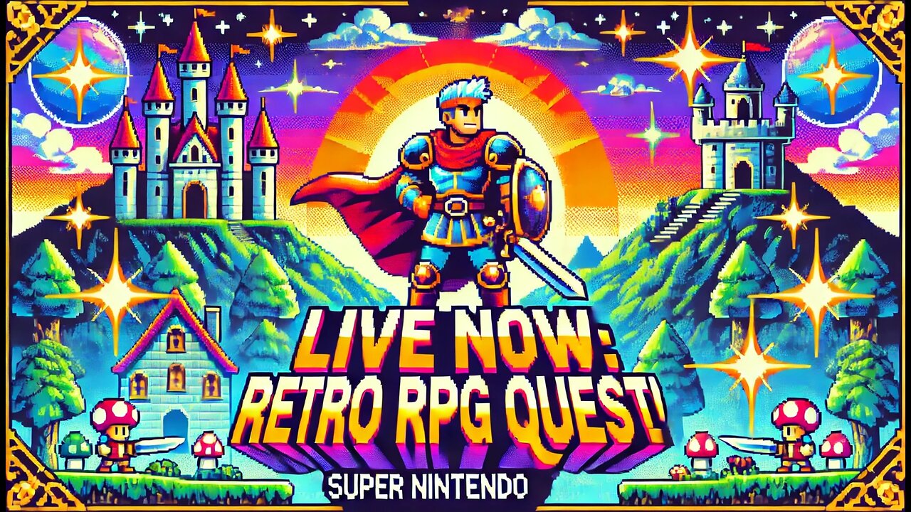 Mario RPG Super Nintendo Retro