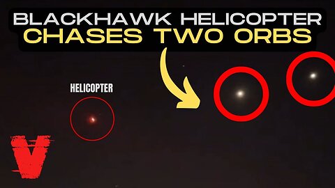 Blackhawk Helicopter Chases Two UFOs in Florida