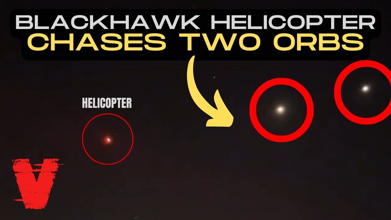 Blackhawk Helicopter Chases Two UFOs in Florida