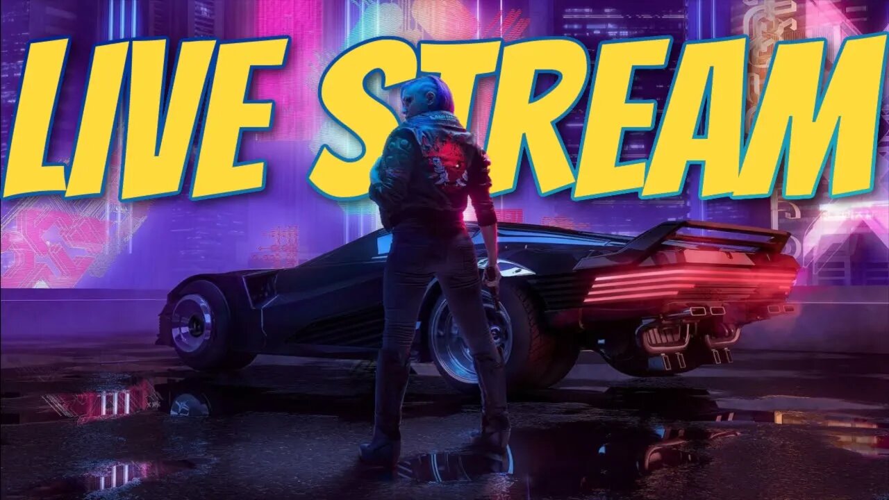 VOD CyberPunk 2077 LIVESTREAM - Nomad Ginger in Night City (Blind) Pt 5