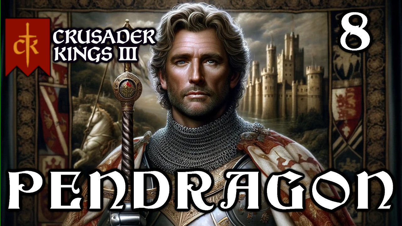 Saxons Invade | Pendragon Legacy Campaign Part 8 Crusader Kings 3