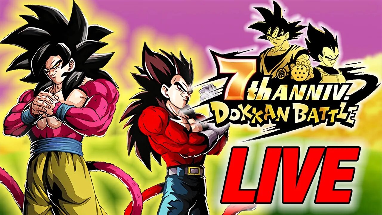DOKKAN BATTLE GLOBAL 7TH ANNIVERSARY TOMORROW! COUNTDOWN STREAM!