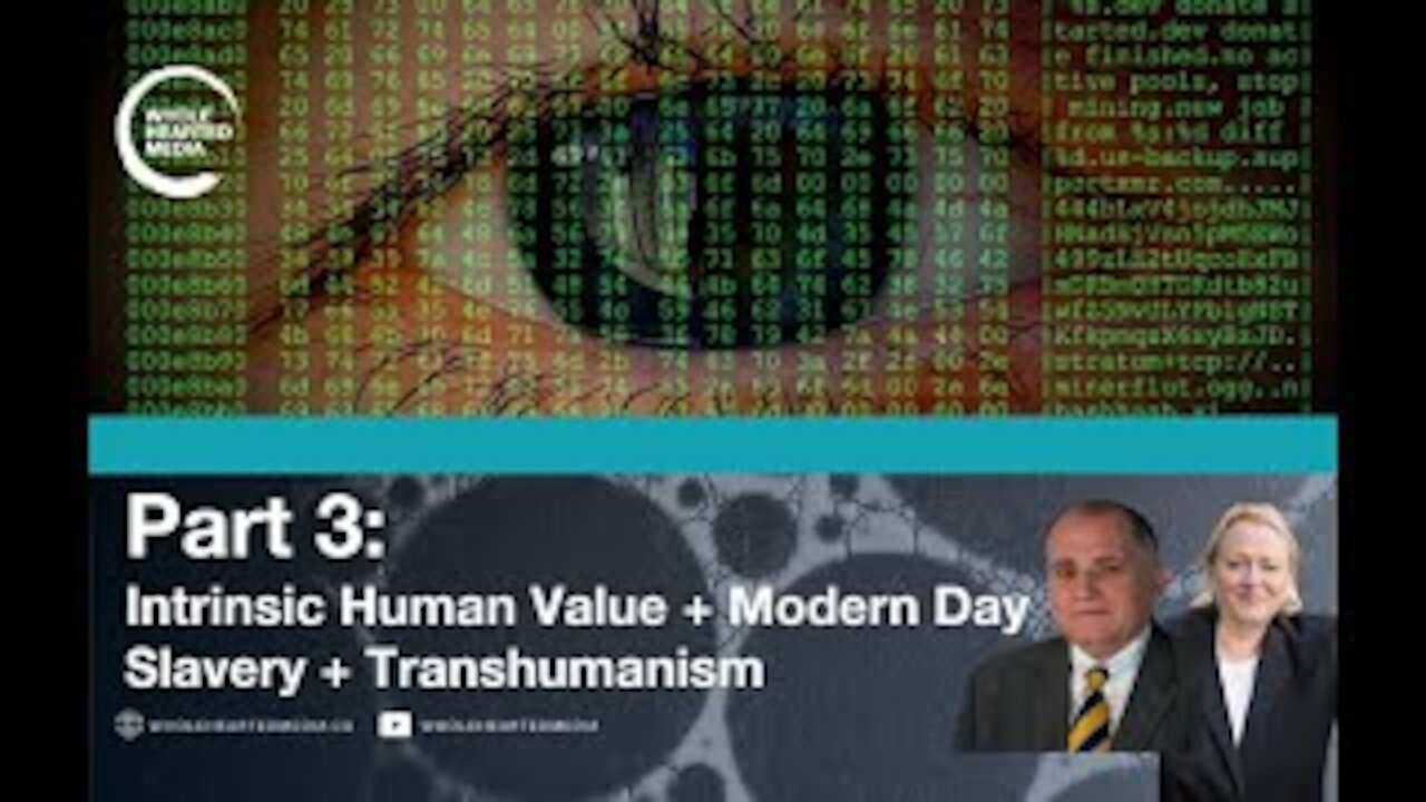 Part 3 NEW Extended Chat: Rocco & Catherine - Intrinsic Human Value + Modern Slavery + Transhumanism