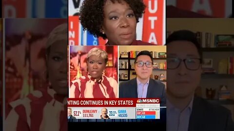 Joy Reid laughs as her bigoted guest Kurt Bardella shames Adult workers. Kurt has since apologized.