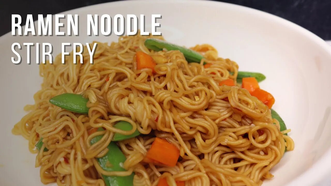 ramen noodle stir fry