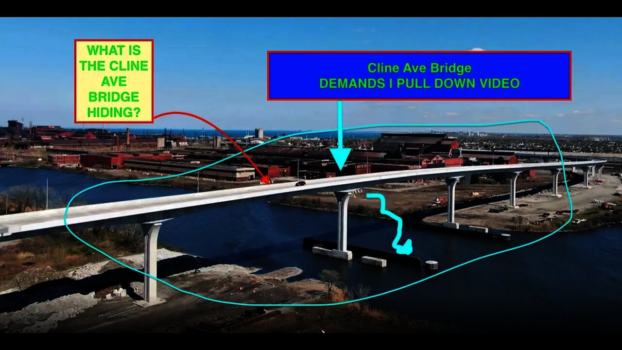 Cline Ave Bridge demands I take down my Fair USE Video WHAT DO YOU THINK, news worthy?