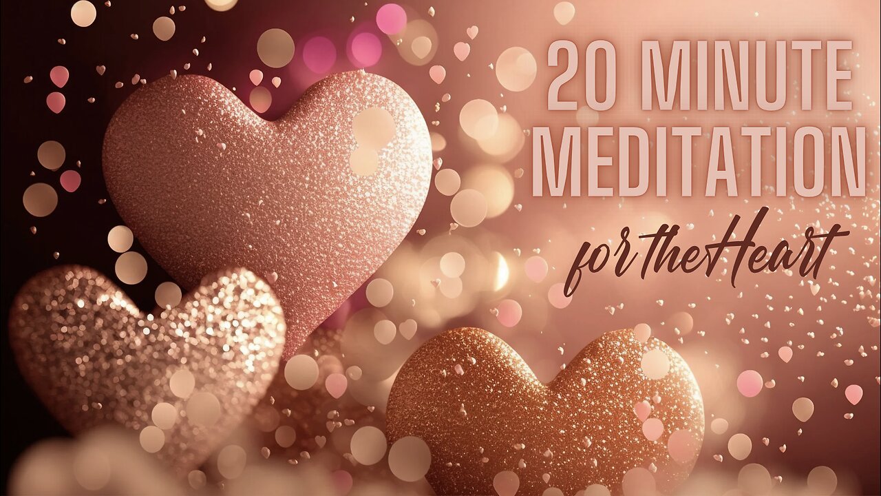 20 Minute Guided Heart Meditation 💖 Heart Coherence & Expansion | Living Consciously