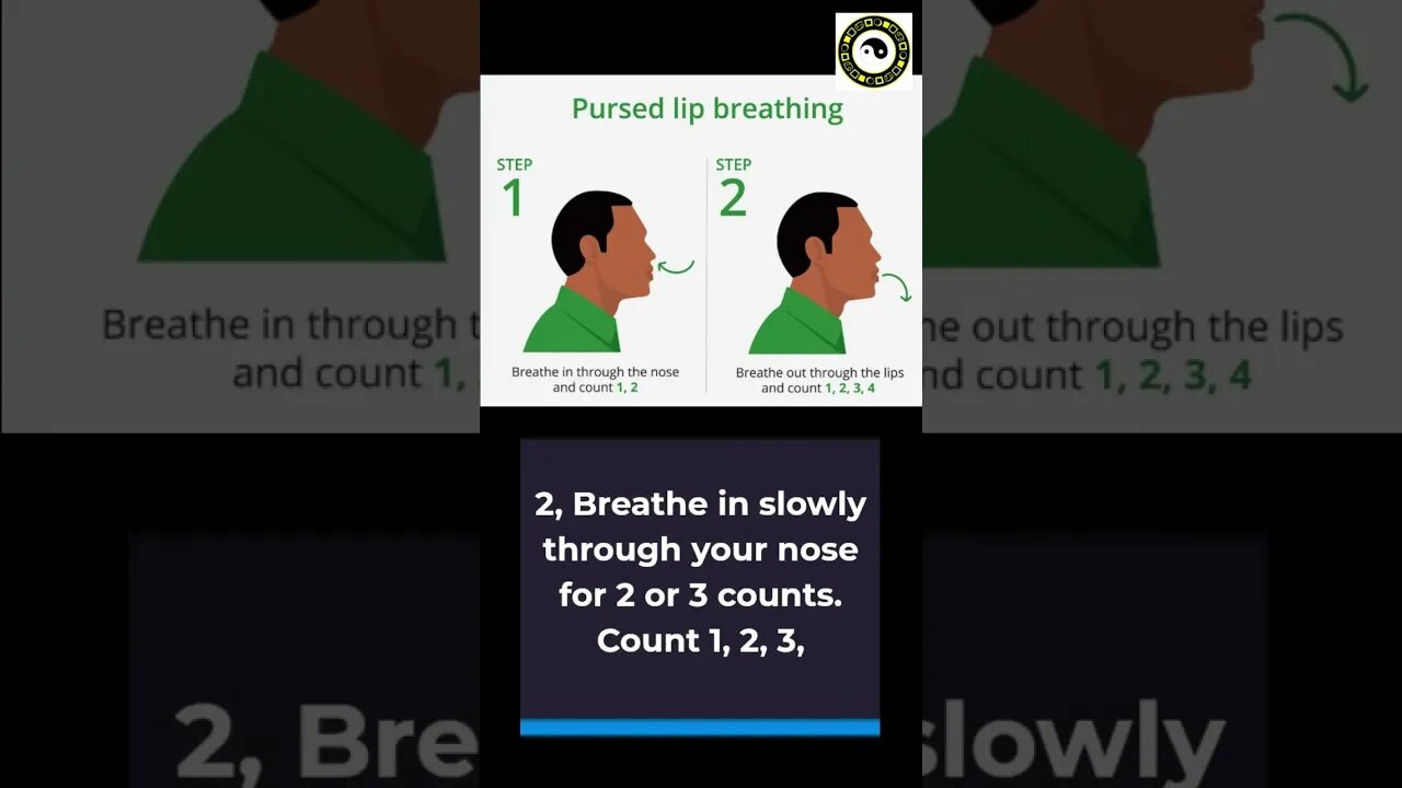 How to improve your breathing COPD breathing techniques#shorts