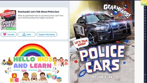 Let's Talk about - Police Cars