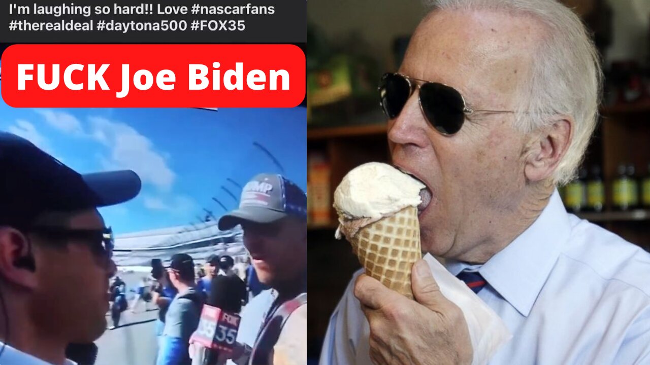 Daytona 500 - F*CK Joe Biden