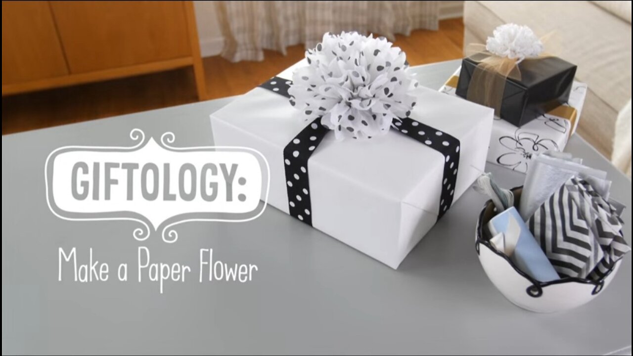 MAKE A PAPER FLOWER