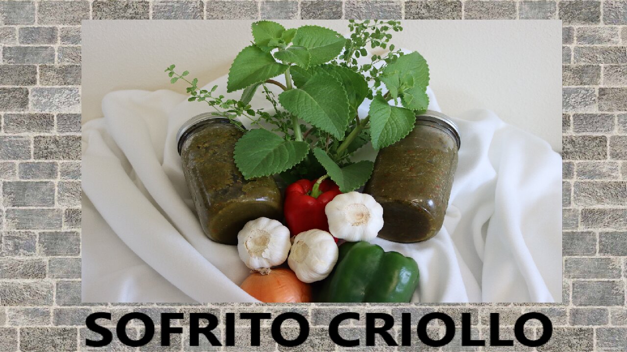 How to make Sofrito from Puerto Rico