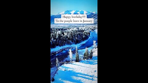 Happy birthday to the people born in January #motivation #viral #shorts