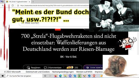 „Meint es der Bund doch gut, usw.!?!?!? ...