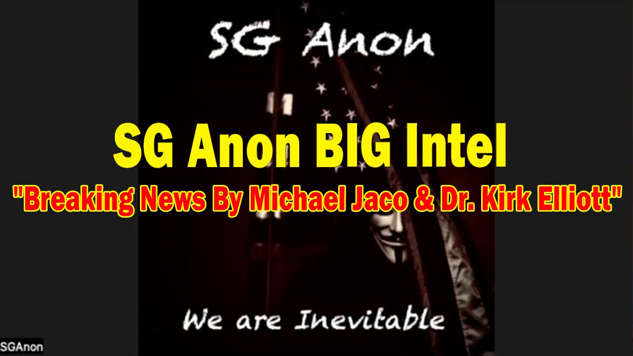 SG Anon BIG Intel Nov 2: "SG Anon Sits Down w/ Zachary Larson"