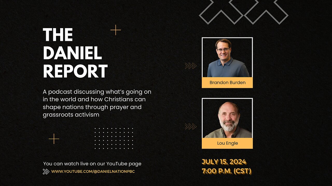 The Daniel Report with National Prayer Leader, Lou Engle