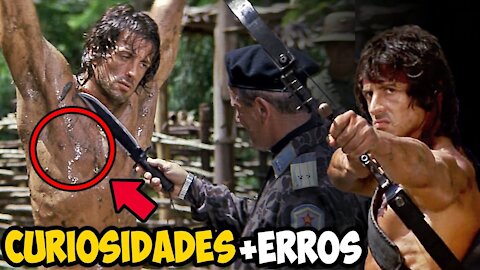 RAMBO II (1985) - CURIOSIDADES, SEGREDOS DE BASTIDORES + ERROS!!!