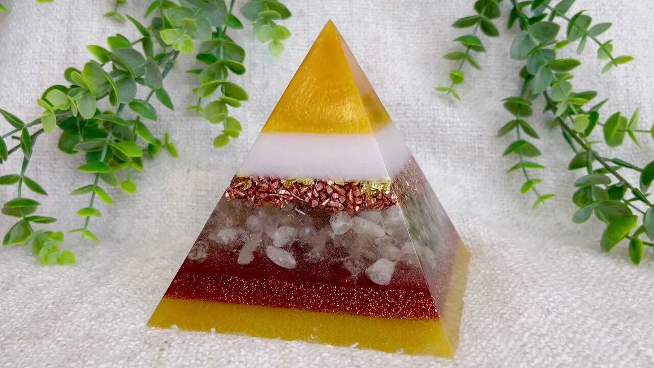 Ascension Orgonites Pyramid - PAZ