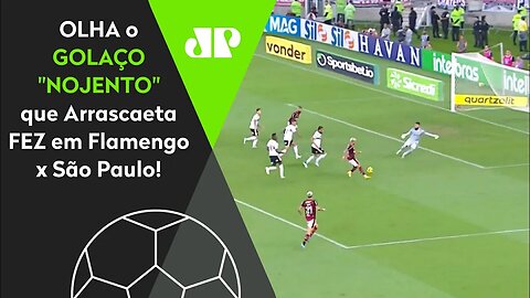 QUE GOLAÇO! OLHA o GOL "NOJENTO" que Arrascaeta FEZ em Flamengo x São Paulo!