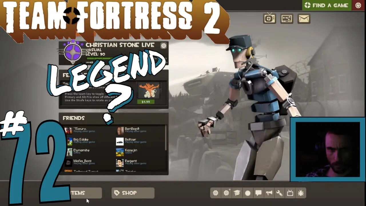 #72 Team Fortress 2 "Tinder is NOT for Men" Christian Stone LIVE