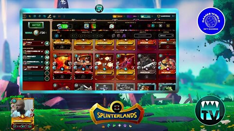 Splinterlands Tv Live | 26/10/2022 | Games World.