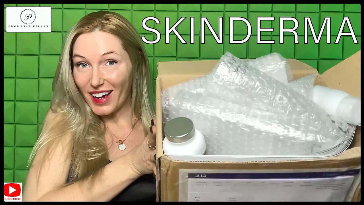 Unboxing SKINDERMA French skincare