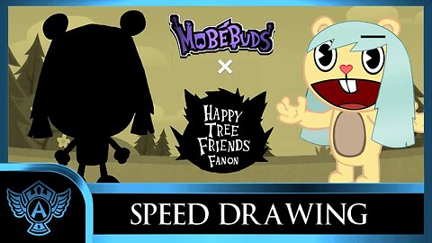 Speed Drawing: Happy Tree Friends Fanon - Kerry | Mobebuds Style