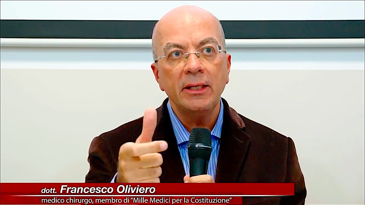 Dott Francesco OLIVIERO - Siamo al delirio, virus come pretesto per commettere CRIMINI