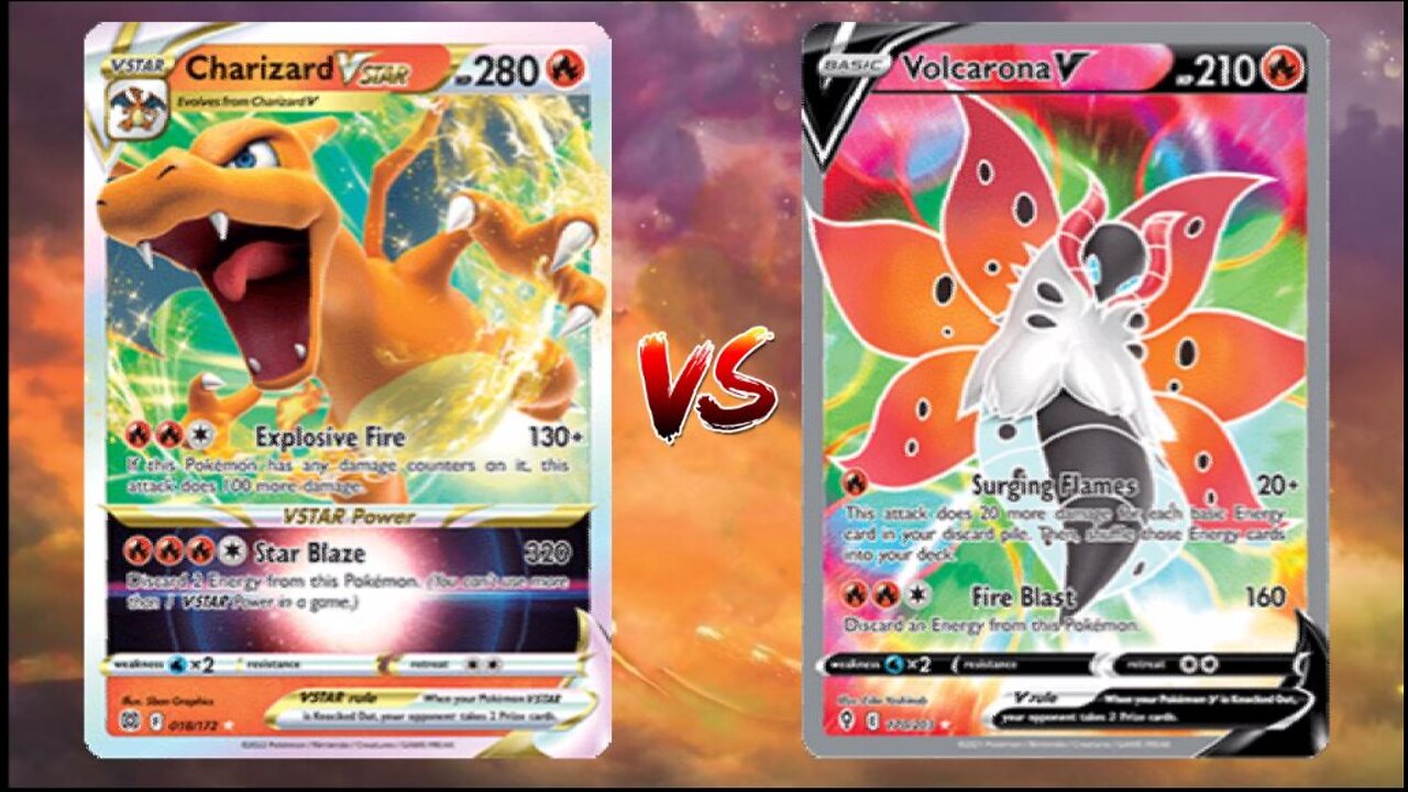 Pokemon TCG Online Expanded Charizard VSTAR VS Volcarona V!!