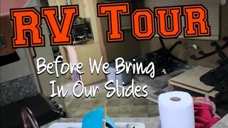 Tour of Inside Our RV before Travel Day #travel #camping #hipcamp #nomad #rvlife #rvlifestyle