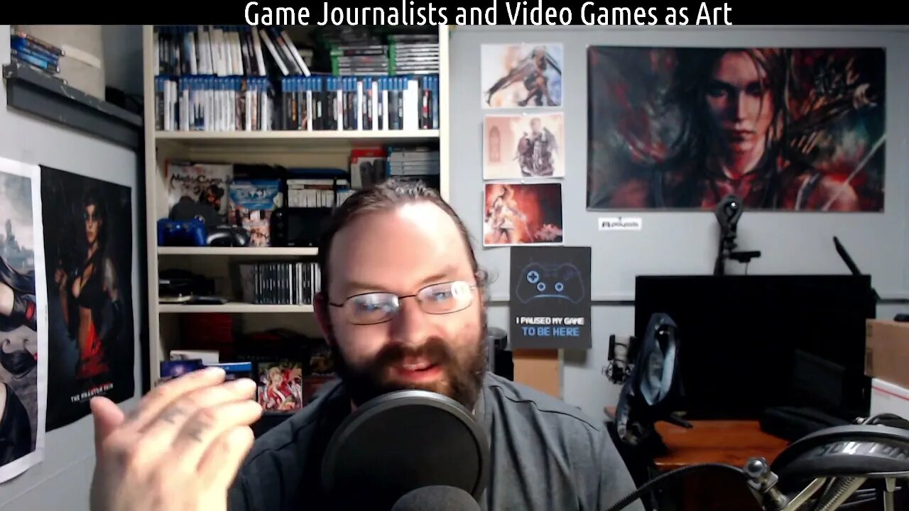 Video Game "Journalists" and Video Games as Art