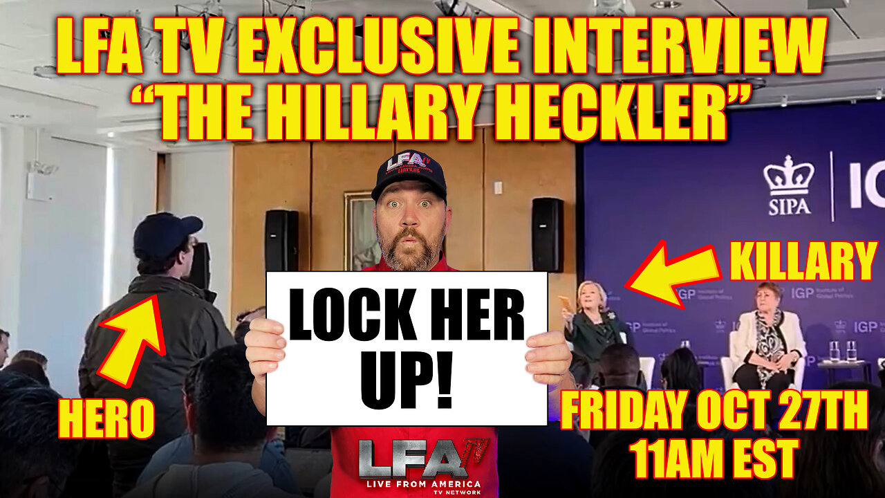 EXCLUSIVE INTERVIEW HILLARY HECKLER | LIVE FROM AMERICA 10.27.23 11am