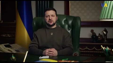 Address from Ukrainian president Volodymyr Zelenskyy