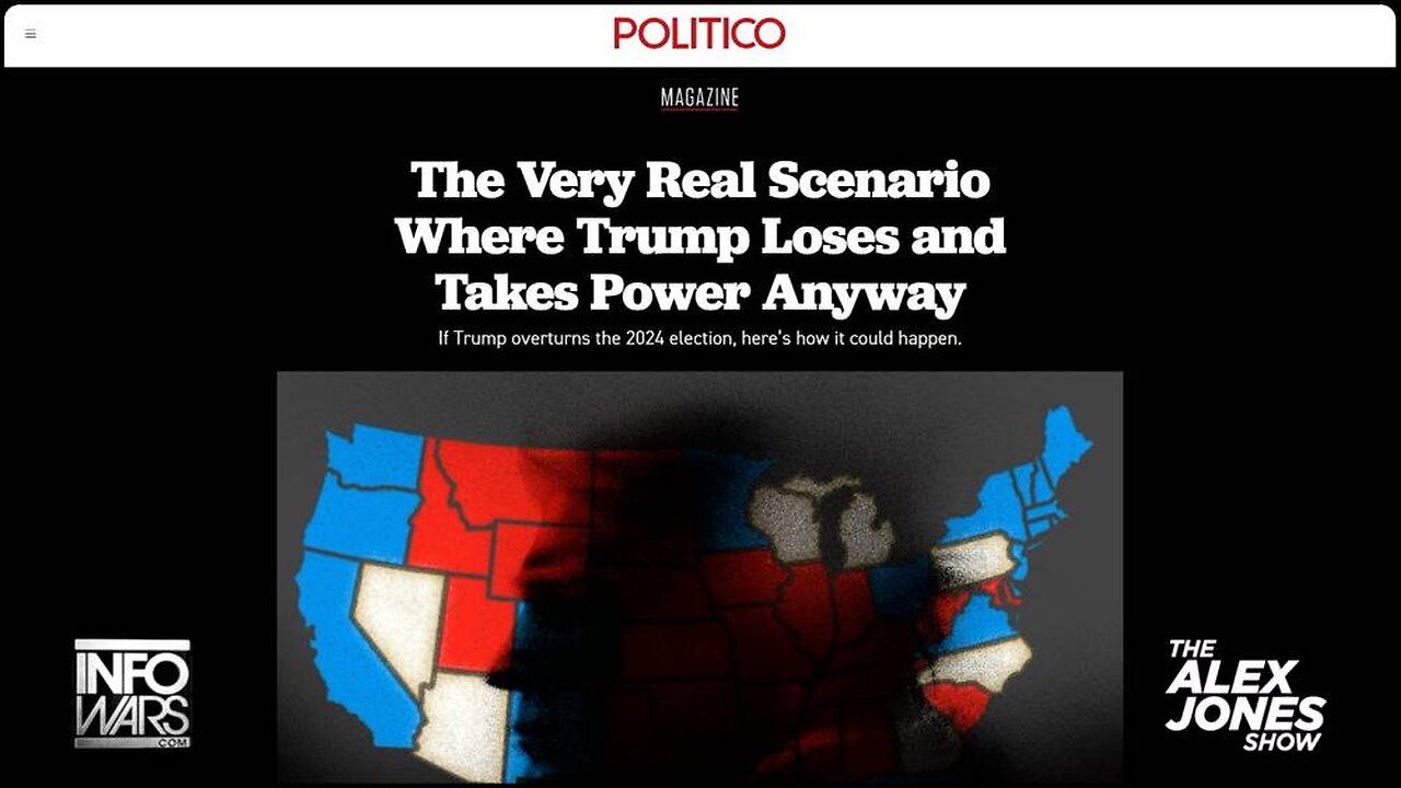 Confession Through Projection Politico Exposes The Deep State Game Plan To Not Certify A Trump Win