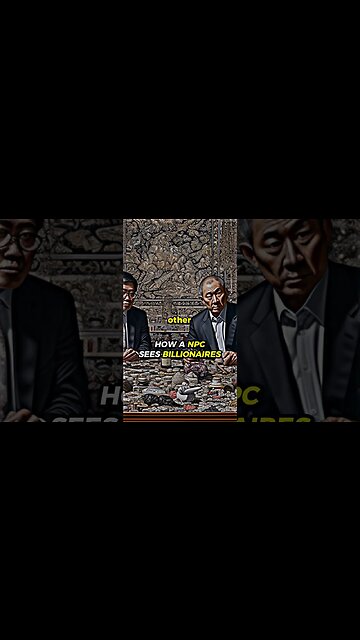 How a NPC sees Billionaires #lukebelmar #npc #billionaire
