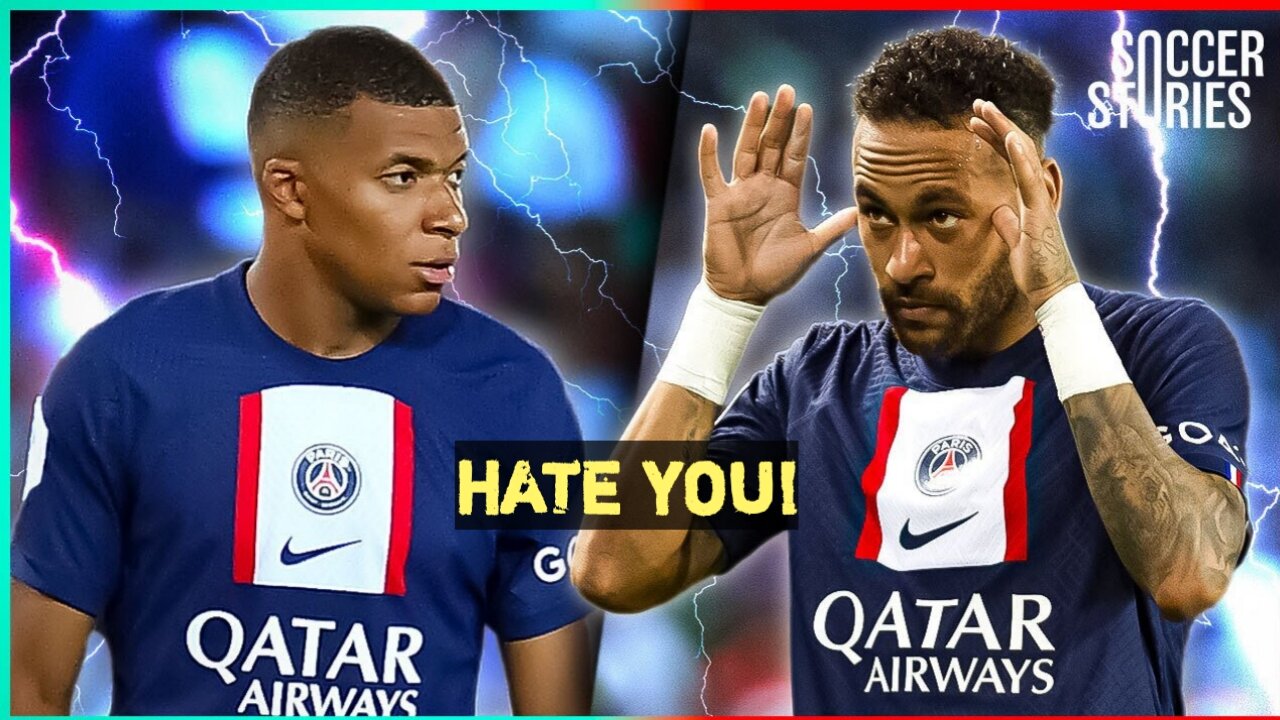 Why Naymar and Mbappe HATE each other. Brazilian vs France.