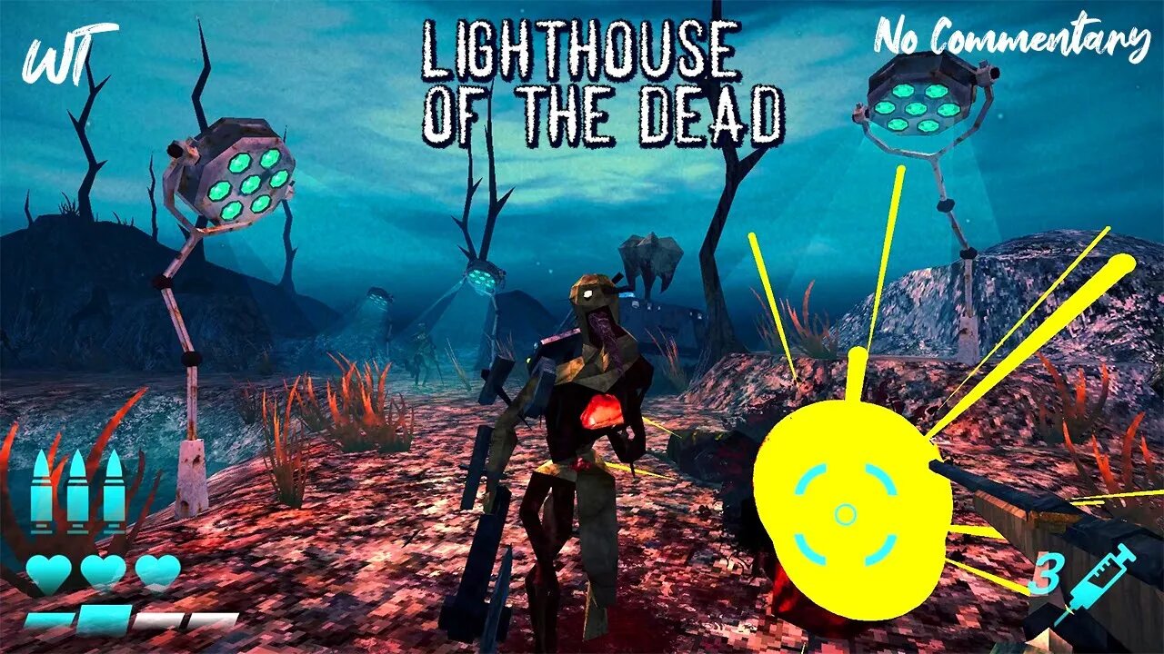 Lighthouse of the Dead (Both Paths) - House of the Dead Style Indie Horror Game - No Commentary