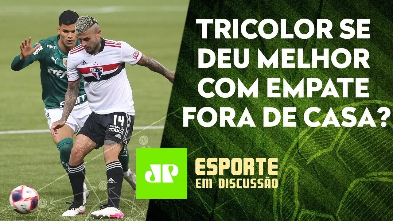 Empate na 1ª FINAL torna São Paulo MAIS FAVORITO que o Palmeiras? | ESPORTE EM DISCUSSÃO - 21/05/21