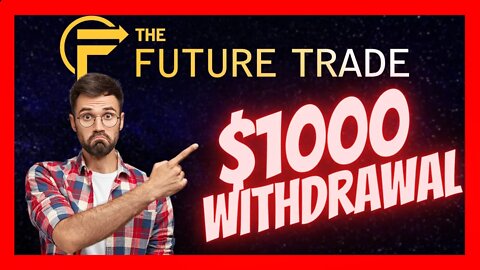 The Future Trade Update 🚀 $1000 Withdraw Proof 🚀 1.4% Daily ROI ✅