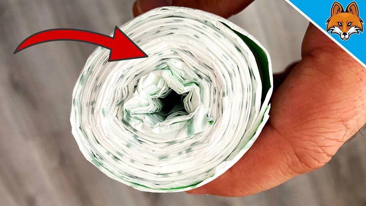 You have been using Trash Bags WRONG your WHOLE LIFE 💥 (GENIUS) 😱