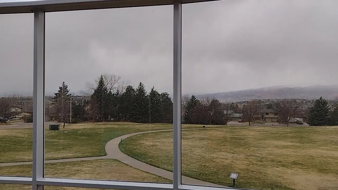 Snow Storm rolling in 04-25-2023