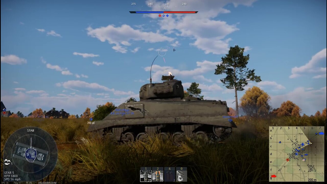 War Thunder Gameplay 3.7 American Tanks!