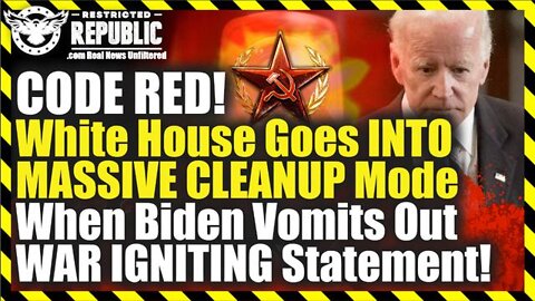 WTF!!??? WHITE HOUSE GOES INTO MASSIVE CLEANUP MODE