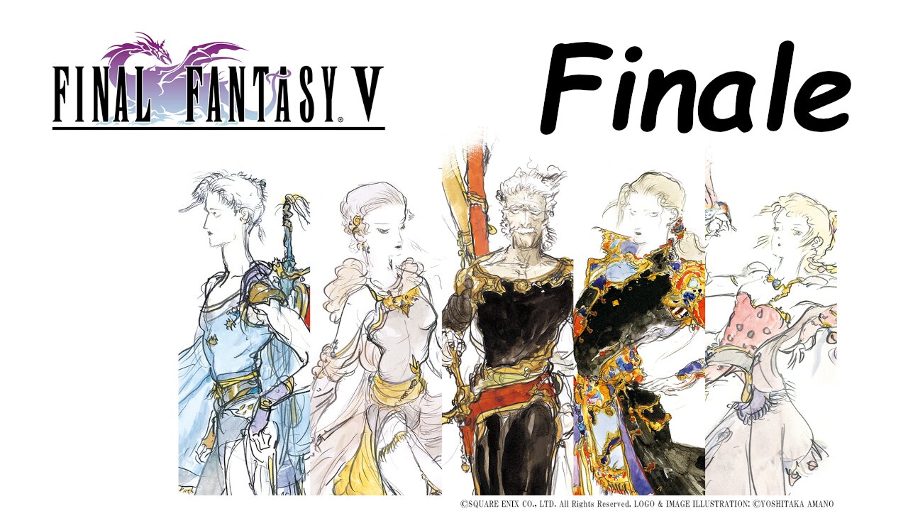 [Blind] Let's Play Final Fantasy 5 Pixel Remaster - Finale