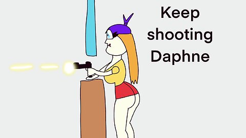 Spirit wars Daphne and Doopie at the shooting range