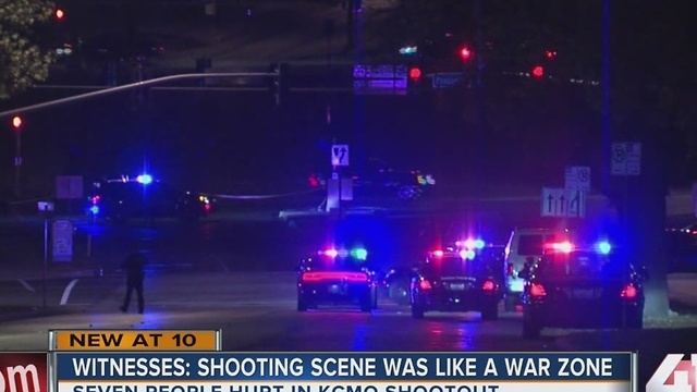 Witness: shooting scene was like a warzone