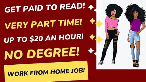 Get Paid To Read Up To $20 An Hour Part Time Work From Home Job Hiring Now WFH Jobs Online Jobs 2023