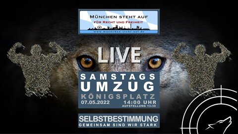 ➡️➡️ RESTREAM I München! Demonstration ab 14.00 Uhr